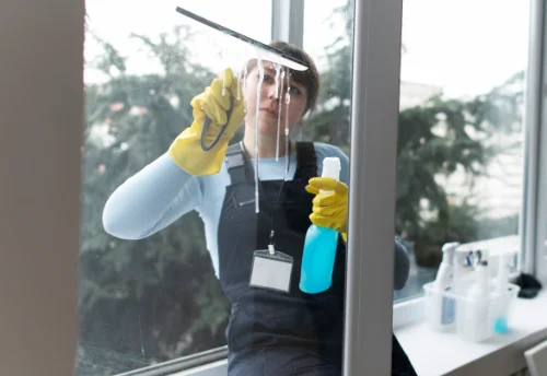 Nettoyage de vitres intérieures et extérieures à la Tourette